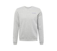 Casual Friday Sweat-shirt 'CF Severin' bleu marine / gris clair, Taille L