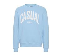 Casual Friday Sweat-shirt 'Sage' bleu clair / blanc, Taille XXL