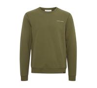 Casual Friday Sweat-shirt 'Severin' olive / blanc, Taille S