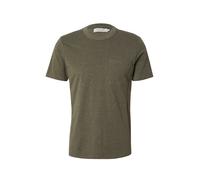 Casual Friday T-Shirt ' CFJASPER mélange tee with chest pocket ' kaki, Taille S