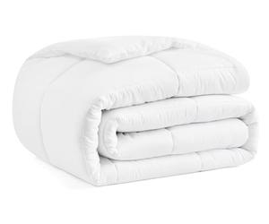 Casual Living 32613 Couette matelassée lavable en machine pour très grand lit - Couette alternative en duvet pour maison et hôtel - Literie de luxe de qualité supérieure - Très grand lit 259,1 x 228,6