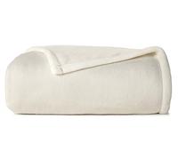 CASUAL LIVING Couverture de lit réversible Super Douce pour la Peau, Durable, résistante aux Bouloches, Facile d'entretien, pour Chambre à Coucher, Salon, Chambre d'amis et Voyage, lit Simple/Double
