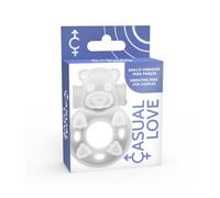 Casual Love 26 Anneau Vibrant Transparent Bunny 1pc