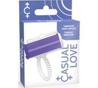 Casual Love Ring Vibrating Tongue Vibrator Lilas 1pc