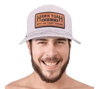 Casual Summer Cap - Baseball Hat Snapback | Summer Snapback Fashion Hat | Tush Spit on That Thang Hats | Breathable Fabric Baseball Hats for Everyday Wear, Outdoor Travel, Home, School
