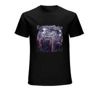 Casual T-Shirt Armored Saint Punching The Sky Black S
