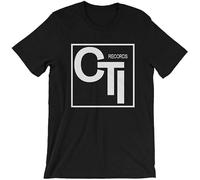 Casual T-Shirt Cti Records - Record Label Jazz Wes Montgomery Herb Alpert George Benson Black L