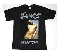 Casual T-Shirt Jane's Addiction Perry Farrell Alternative Porno for Pyros en Black 3XL