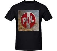 Casual T-Shirt Public Image Ltd Reggie Song Out of Woods Men Printeds O Neck XXXX-L Black S