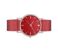Casual Watch - Alloy, 3.85cm Wrist Clock Shimmer Band | Glitter Detail Waterproof Timepiece, Fashionable Bracelet Watch For Women, Teen Girls, Mothers, Girlfriends For Daily Wear, Business Trips