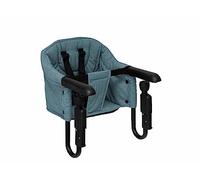 Casualplay Clip-up Chaise haute de table avec tissu hydrofuge et bouton de fixation confortable Vert