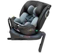 Casualplay Siège auto bébé Revol I size pivotant avec isofix et pied d'appui, groupe 0 1 2 3 de 0 à 12 ans ou de 40 à 150 cm de hauteur et dispositif de protection latérale ASP, gris