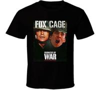 Casualties of War Nicolas Cage Parody Funny Fake Movie Role Fan T Shirt Black M