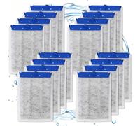 Casuenia Lot de 16 grandes cartouches filtrantes pour filtres Tetra Whisper Bio-Bag, cartouches de rechange pour aquarium Whisper 20i/40i, IQ20/30/45/60, PF20/30/40/60 et Repto Filter