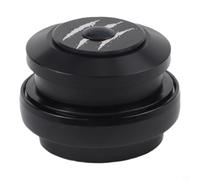 Caswynlife Adaptateur de casque de vélo en alliage d'aluminium 44 mm vers fourche conique avec double roulement, précision CNC pour tube de direction supérieur de 28,6 mm et inférieur de 39,8 mm