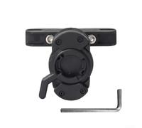 Caswynlife Adaptateur de feu arrière de vélo pour Garmin Varia RCT715, support en nylon robuste avec angle réglable, accessoire noir léger