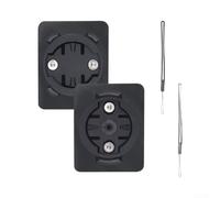 Caswynlife Adaptateur GPS de cyclisme pour Garmin pour Wahoo pour Bryton | Support de tube supérieur pour ordinateur de vélo avec base incurvée en caoutchouc, léger et économiseur d'espace sur le