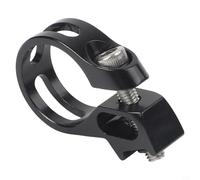 Caswynlife Bague de retenue de levier de vitesse de vélo, bague fixe en alliage d'aluminium avec vis M5, compatible avec sram pour x7 X9, xo XX XO1, xx1 pour réparation de vélo de montagne (noir)