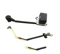 Caswynlife Bobine d'allumage haute tension pour tronçonneuse - Construction robuste pour modèles 137 142 235 - Pièce de rechange facile et facile à utiliser pour scies à gaz