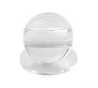 Caswynlife Boule de billard en verre, avec base, outil d'entraînement transparent pour queue de billard, snooker et neuf balles, aides à frapper transparentes, pour plus de précision et d'équilibre