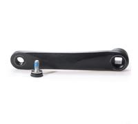 Caswynlife Bras de manivelle gauche en alliage d'aluminium, interface carrée et trou diamant, vis étanches pour VTT tout-terrain, pièce de rechange légère avec outil hexagonal de 8 mm inclus (carré)