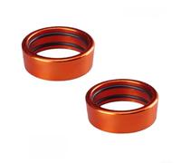 Caswynlife Bsicycle Handlebsar Anneau de verrouillage 25,4 mm, bouchon limiteur anti-rotation pour bsikes P8 mise à niveau, collier de protection en métal avec doublure Rubsbser pour éviter le