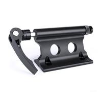 Caswynlife Clip de fixation rapide pour fourche avant de vélo : support de bagage en alliage d'aluminium pour vélo, installation sans outil, support de fixation sécurisé noir ou doré (taille unique C)