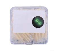 Caswynlife Clips phosphorescents pour corde de tente, 1 g, ultra léger | Marqueurs de ligne de vent, protecteurs de ligne de haubanage en ABS étanches avec éclairage de 8 à 24 h pour le camping