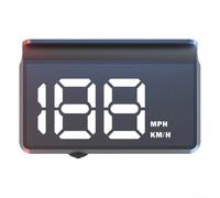 Caswynlife Compteur de vitesse HUD avec affichage tête haute GPS de voiture avec grand écran, commutation de l'unité de vitesse et capteur de luminosité automatique pour une meilleure sécurité de