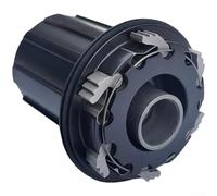 Caswynlife Corps de moyeu libre de vélo en alliage d'aluminium à 120 clics d'engagement de 12 mm avec double système de roulement compatible avec cassettes de 8 à 12 vitesses pour VTT vélo de route