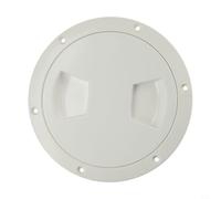 Caswynlife Couvercle de trappe rond de 12,7 cm avec joint torique résistant aux intempéries, plastique ABS, design renforcé antidérapant pour bateaux, yachts et navires de mer