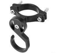Caswynlife Crochet de fixation en alliage d'aluminium pour vélo, moto, vélo électrique, support mural robuste de charge de 30 kg, support de rangement réglable à 90 degrés, pour tubes de 18 à 50 mm