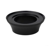 Caswynlife Entretoise conique pour casque de vélo 1-1/8" en alliage d'aluminium, cale de tige de fourche de 28,6 mm pour VTT, vélo de route, accessoires de cyclisme, hauteur 15 mm (noir)