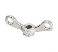 Caswynlife Extracteur de couvercle de manivelle de vélo, pour manivelles de plaque de pression intégrées e réglage compatible avec e 8 mm, pour l'entretien du vélo