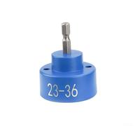 Caswynlife Foret à queue hexagonale de 6,35 mm pour recouvrement des capuchons (23-36 mm)