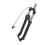 Caswynlife Fourche avant de verrouillage hydraulique en alliage d'aluminium, pour VTT, suspension à ressort d'huile, avec fil de contrôle d'épaule, pièce de mise à niveau rigide pour VTT de 66 cm