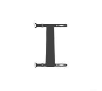 Caswynlife Garde-boue réglable en nylon pour tige de selle de vélo, pour suspension de 40 à 175 mm, plaque de protection de poteau compte-gouttes Bloque les débris, sangle sans outil, pour montagne et