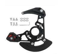Caswynlife Guide de chaîne de vélo pour pédalier Iscg-03/05, 1 système de protection de descente de vélo de montagne, garde réglable en nylon pour pignons 32T-38T, noir