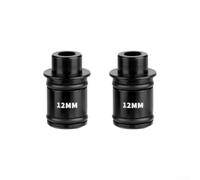 Caswynlife Kit de conversion de roue avant en alliage d'aluminium de 12 mm et 15 mm pour axe traversant vers 9 mm