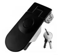 Caswynlife Loquet à compression en alliage de zinc avec 2 clés pour boîte à outils, camping-car, caravane, remorque, accessoires marins