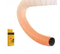 Caswynlife Lot de 2 rubans adhésifs pour guidon avec double couche d'absorption des chocs, antidérapant en polyuréthane EVA, pour vélos de route, résistants à la transpiration et à l'huile, bleu, lot