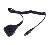 Caswynlife Microphone haut-parleur radio bidirectionnel, construction ABS, design ergonomique pour une communication claire pour modèles RT-880/RT-880G/UV-98 Plus/RT-817A