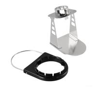 Caswynlife Plaque de cuisson en acier inoxydable pour lampe de camping