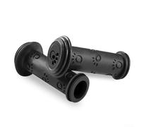 Caswynlife Poignées de guidon de qualité supérieure en caoutchouc robuste de 22,2 mm, équipement rapide à installer pour VTT, vélo de route (noir)