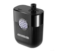 Caswynlife Pompe à vélo électrique, compresseur d'air portable | Affichage numérique, gonfleur de pneu à arrêt automatique de 150 psi, rechargeable par USB-C pour mini pompe pour vélo de