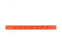 Caswynlife Protection de chaîne de vélo pour vélo de route, VTT, autocollant 3D résistant aux chocs avec protection solide, anti-rayures et protection pour tube jusqu'à 20 mm (orange)