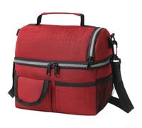 Caswynlife Sac à déjeuner isotherme double couche