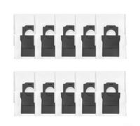 Caswynlife Sacs à poussière de rechange pour aspirateur robot Dreame Matrix10 Ultra, grande capacité, filtration à 99,97 %, lot de 4 ou 10 (lot de 10)
