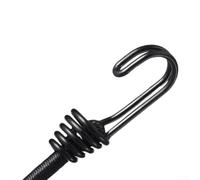 Caswynlife Sangle de bagage double J-Hook pour vélo, 105 cm, élastique avec noyau en acier pour fixation d'équipement de camping et d'extérieur, crochets en acier au manganèse haute résistance, vert