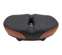 Caswynlife Selle de vélo extra large avec double absorption des chocs, siège en mousse haute densité de 290 mm, pour vélo électrique pliable en ville, design creux respirant avec bandes